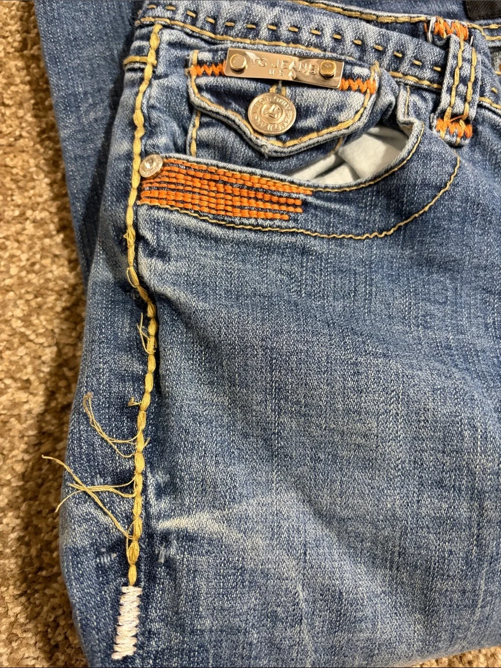 Virgin Only Women’s Jeans in Medium Blue Wash